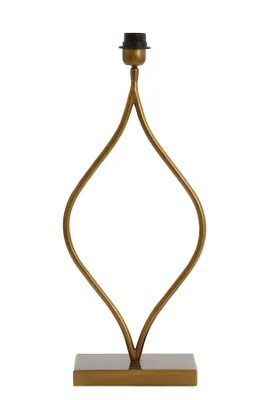 Immagine prodotto di Light & Living - Base per lampada OKNO - 25x13x56 - Oro