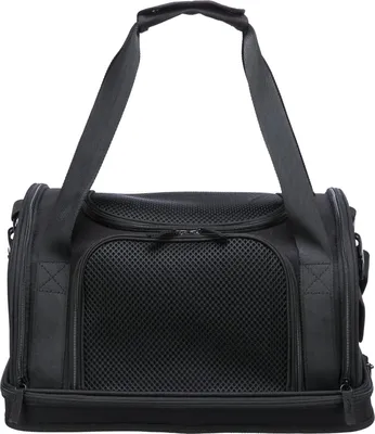 Productafbeelding van Famanu reistas voor honden, 28 × 25 × 45 cm, zwart