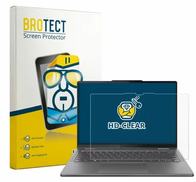 Produktbild von Für Lenovo Yoga 7 2-in-1 Gen 9 14" Schutzfolie BROTECT Displayschutz Display Schutz Folie Klar Transparent