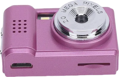 Image de Appareil photo numérique rétro 1080P 2MP HD type C rechargeable pour les voyages avec écran couleur pour enregistrer la vie sur le campus