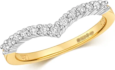 Produktbild von 9 Karat (375) Gold Damen - Diamant Wünschelrute Ring Brillant-Schliff 0.25 Karat H - PK1, 57 (18.1); TRS316169KYRSP