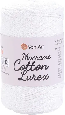 Zdjęcie produktu dla Yarn Art Macrame Bawełna Polyester 2 mm 205 m 721 Sznurek
