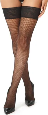 Immagine prodotto di KO H014 autoreggenti a rete nero L/XL