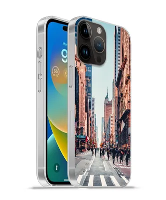Produktbild von MuchoWow® Handyhülle Schutzhülle Hülle für Apple iPhone 14 Pro Max Veteranenparade in New York Silikon Softcase Handy Hülle - Hardcover
