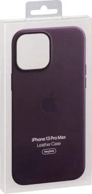 Produktbild von Apple iPhone 13 Pro Max Leather MagSafe - Dark Cherry