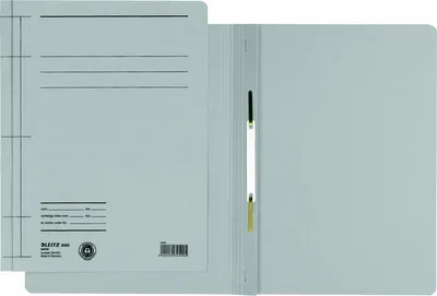 Image de LEITZ 3000-00-85 25 LEITZ Schnellhefter 3000 Karton grau DIN A4