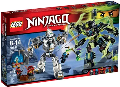 Produktbild von Lego 70737 Ninjago - Titanroboter gegen Mech-enste