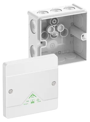Produktbild von Spelsberg Abzweigkasten 80410001 IP66 102 x 102 x 57mm weiß