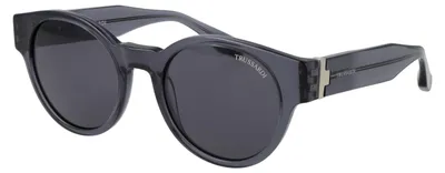 Produktbild von Trussardi Sonnenbrille aus Acetat in Grau TSM9027 52T02