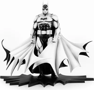 Produktbild von Batman PX PVC Statue 1/8 SDCC 2024 Batman Black & White Version 27 cm