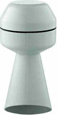 A light gray signal horn on a white background.
