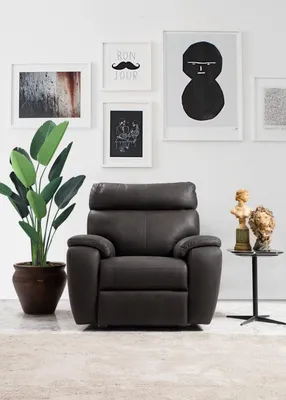 Produktbild von Design Sitzer Luxus Wohnzimmer Sessel Relax Modern Design Polstermöbel