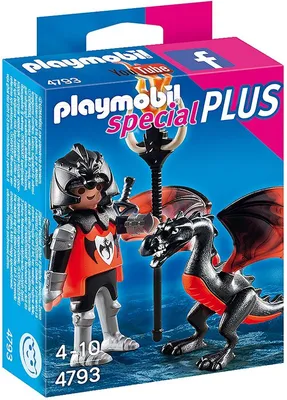 Produktbild von PLAYMOBIL 4793 - Ritter mit Drache