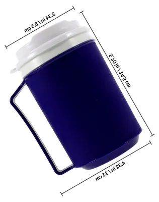 Produktbild von Auslaufsicherer Trinkbecher mit Griff für Senioren und Menschen mit Behinderungen, 350 ml