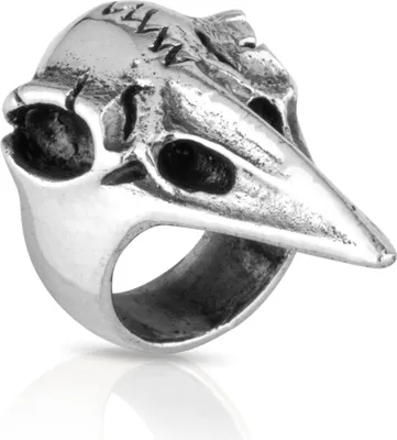 Produktbild von Rabenschädel Bartperle - Venign 925 Sterling Silber Haarperle Herrenschmuck 2329