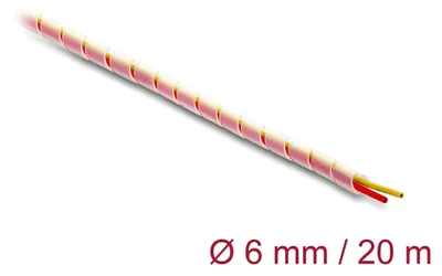 Obrázok produktu pre DeLOCK 19013, Priehľadná, -40 - 200 °C, 1 kusov, 6 mm, 4 mm, 20000 mm