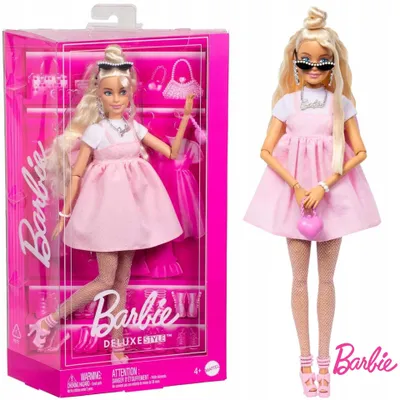Produktbild von Barbie Deluxe Style Barbiecore Puppe Modisches Spielzeug für Mädchen HYV27