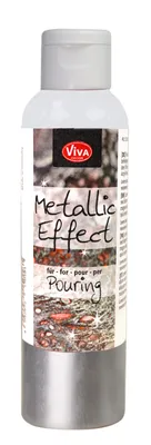 Produktbild von Viva Decor Pouring Metallic Effect 120ml silber