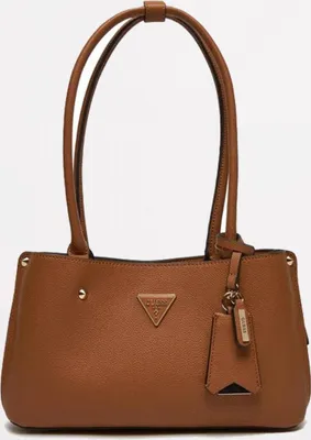 Produktbild von Guess Meridian Nieten Schultertasche cognac 17 x 27 x 9