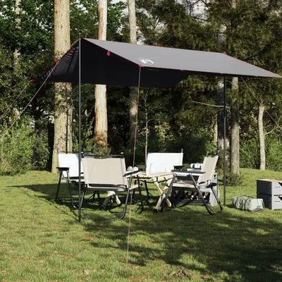 Produktbild von Möbel Tarp Grau und Orange 300x294 cm Wasserdicht - Campingzelte 94654