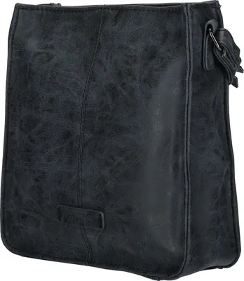 Produktbild von Kleine Damen Tasche Schultertasche Umhängetasche Crossover Bag Leder Optik Handtasche Blau