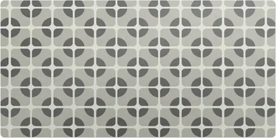 Produktbild von Geometrisches Retro-Muster– Schreibtischunterlage – Schreibtisch Tischunterlage – 100x50 cm – Unterlage Groß Schreibtischmatte