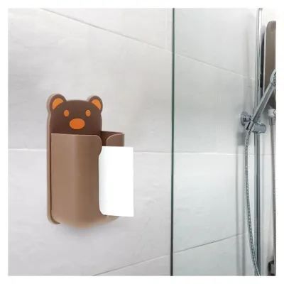 Produktbild von Wandmontierte Taschentuchbox aus strapazierfähigem Material für Badezimmer, Küche und Wohnzimmer mit elegantem Design