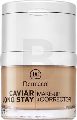 Image de Dermacol Caviar Long Stay Make-Up & Corrector Make-Up with Caviar Extracts and Perfecting Concealer 3 Nude 30 ml