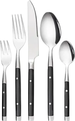 Produktbild von GRÄWE Besteck-Set 10-tlg. Bamberg schwarz