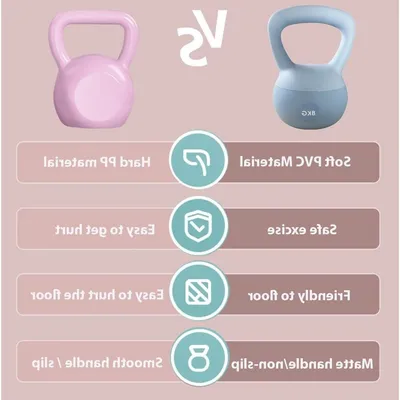 Soft Kettlebell 10kg mit Eisen Sand