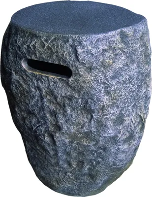 Produktbild von Abdeckung für Gasflaschen, Naturstein-Optik Faser-Beton, für 11kg Gasbehälter