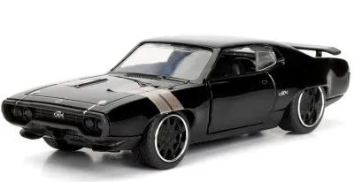 Produktbild von PLYMOUTH GTX 1972 Schwarz Fast & Furious, JAD98300, Maßstab1/32, JADA TOYS