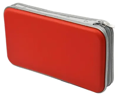 Zdjęcie produktu dla Etui na płyty CD/DVD - pojemność 80 płyt - czerwone