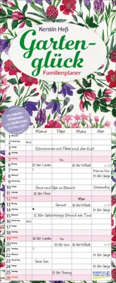 Produktbild von Wandkalender 2026 Gartenglück 2026 Format: 19 x 46 cm