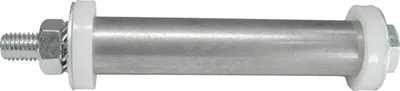 Produktbild von Tarrox Achszubehör für Haemmerlin und Limex Schubkarren, Rad 20 auf 10 mm, Nabe 88/100 mm