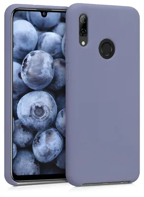 Produktbild von kwmobile Handyhülle für Huawei P Smart (2019) Hülle - Case Silikon - Kabelloses Laden - Schutzhülle Cover in Lavendelgrau