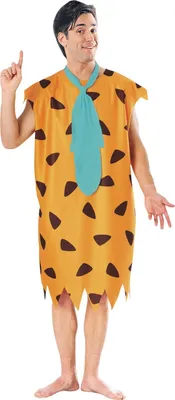 Image de The Flintstones - Costume '" '"Fred"" - Herren BN5505 (XL) (Orange/Noir/Bleu)