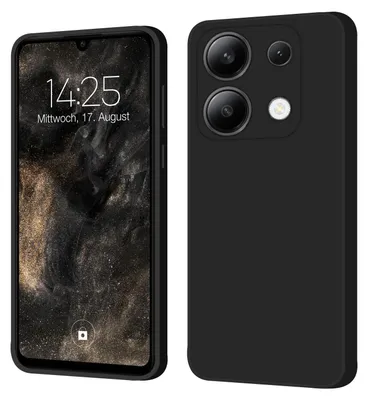 Produktbild von Hülle für Xiaomi Redmi Note 13 5G Case Cover Bumper Smartphone Softgrip Schutzhülle Farbe: Schwarz