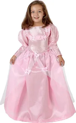 Produktbild von Bezaubernde Prinzessin Kinderkostüm Königin pink - 98/116 (3-4 Jahre)