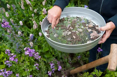 Produktbild von Gartensieb H7,4x Durchm. 37cm Maschen 6mm