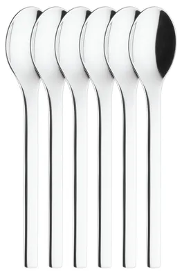 Kaffeelöffel 14 cm, Edelstahl 18/10 poliert, 6 Stück