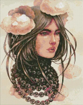 Immagine prodotto di Mosaico di diamanti - Pensieri nuvolosi 40x50cm
