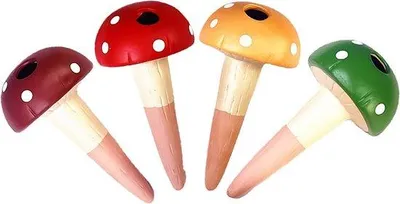 Immagine prodotto di Sistema di irrigazione per piante, 4 pezzi, in terracotta, per piante da appartamento, distributore d'acqua, per interni.