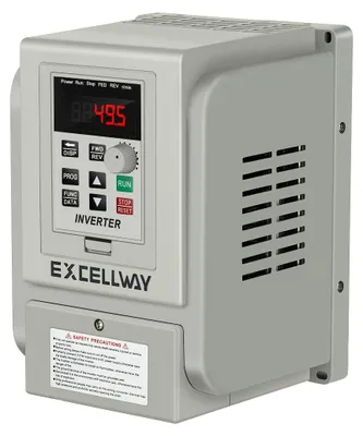 Obrázek produktu pro EXCELLWAY 2,2 kW frekvenční měnič 220 V PWM VFD invertor 1fázový vstup 3fázový výstup měnič s proměnnou frekvencí pro řízení motoru