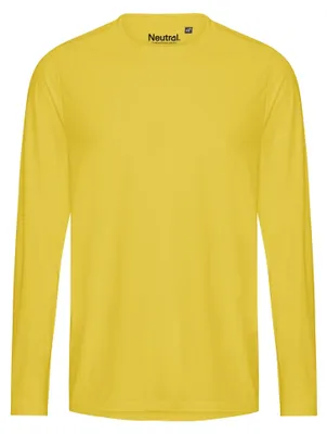 Produktbild von Neutral - "Performance" T-Shirt für Herren Langärmlig LT3089 (M) (Gelb)