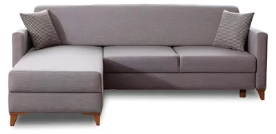 Produktbild von Hellgraues Stoffsofa Wohnzimmer Designer Couch s Ecksofa Neu