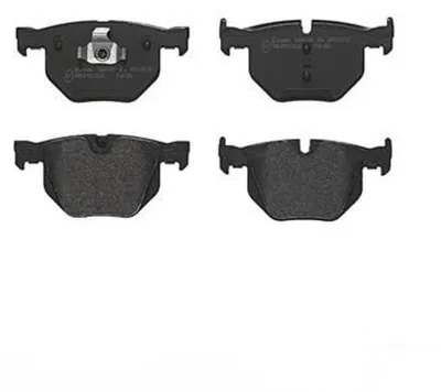 Image de Jeu de garnitures de frein Brembo, frein à disque essieu arrière P 06 056