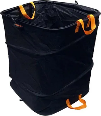 Produktbild von Ergo Pop-Up Gartensack (schwarz/orange, 172 Liter)