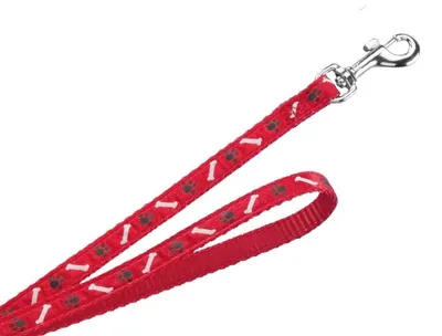 Obrázok produktu pre Nobby vodítko "Mini" D: 120 cm, Š: 10 mm červená
