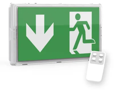 Produktbild von ENOVALITE Fluchtwegleuchte 4 W 6000 K kaltweiß IP65